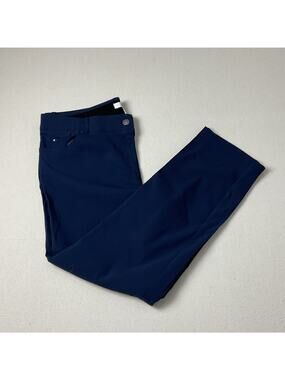 89TH Madison Dark Blue Classic Pants Womens 16